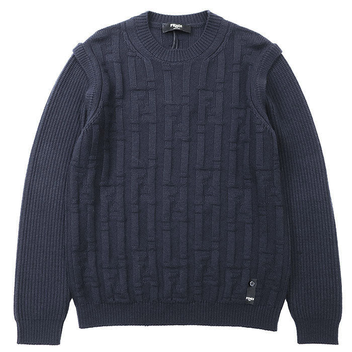 Fendi FF Logo Wool Sweater