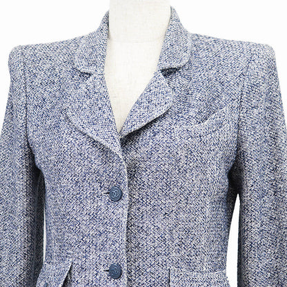 Chanel 03P P21056 Tweed Linen Cotton Jacket