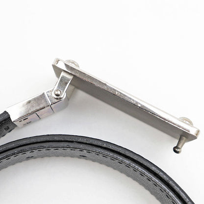 Louis Vuitton Sangle Adventure Damier Graphite Leather Belt
