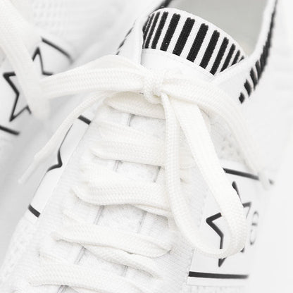 Christian Dior CD Star Logo Technical Fabric Sneakers