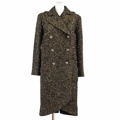 Chanel Métiers d'Art Paris-Egypte Metallic Tweed Coat