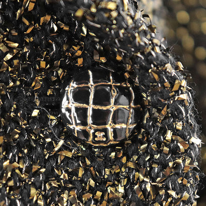 Chanel Métiers d'Art Paris-Egypte Metallic Tweed Coat