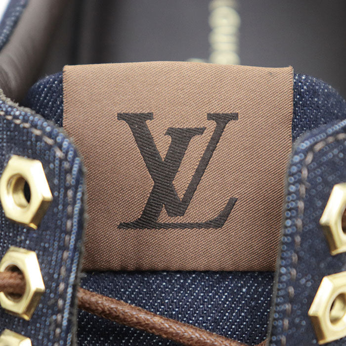 Louis Vuitton Denim Boots