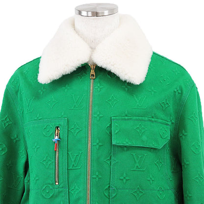 Louis Vuitton Monogram Cotton Blend Denim Jacket