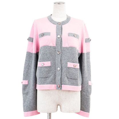 Chanel P80246 100% Cashmere Cardigan