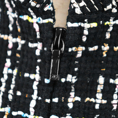 Chanel P61326 Tweed Silk Blend Cropped Jacket