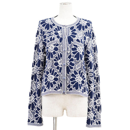 Chanel P63038 Wool Cotton Cardigan
