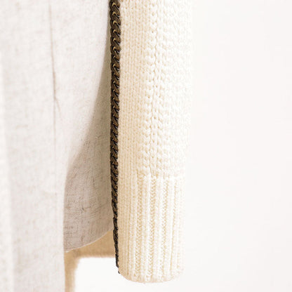 Saint Laurent Paris Wool Rayon Nylon Cardigan
