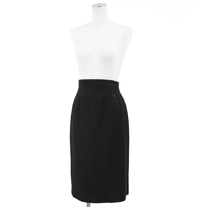 Chanel 09P P35515 Tweed Linen Blend Skirt