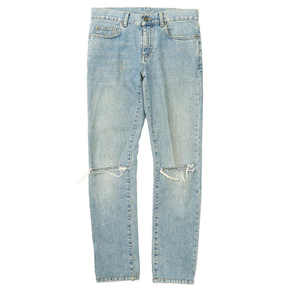 Saint Laurent Paris Cotton Stretch Jeans