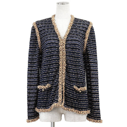 Chanel P50939 Knit Tweed Jacket
