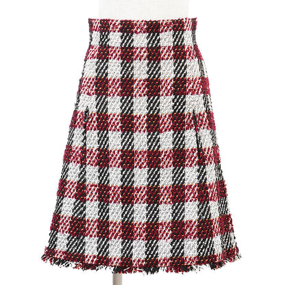 Chanel P55020 Tweed Cotton Wool Skirt