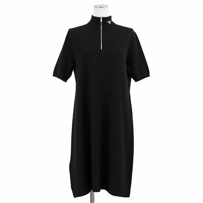 Prada Micro Knit Jersey Dress