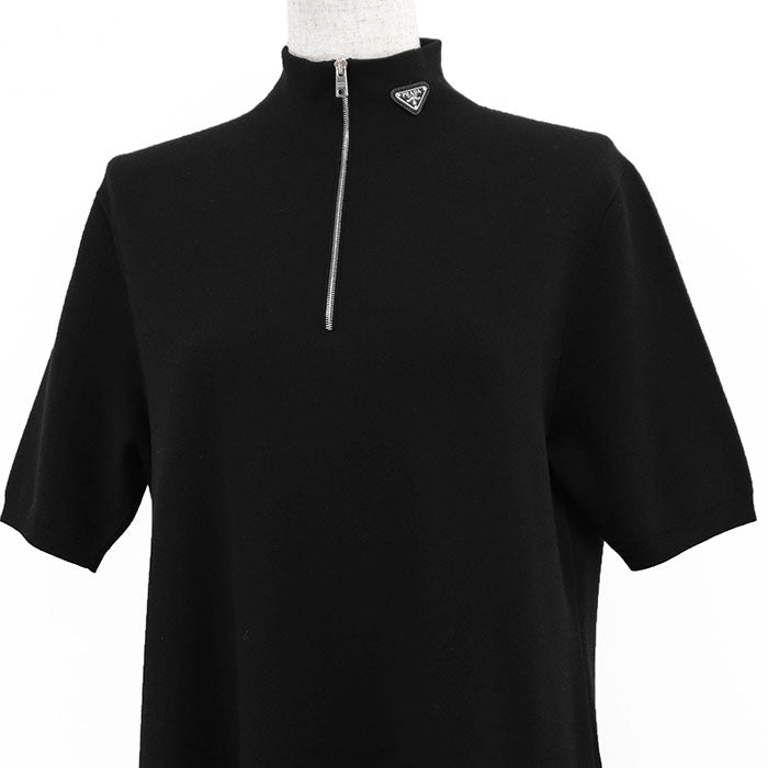 Prada Micro Knit Jersey Dress