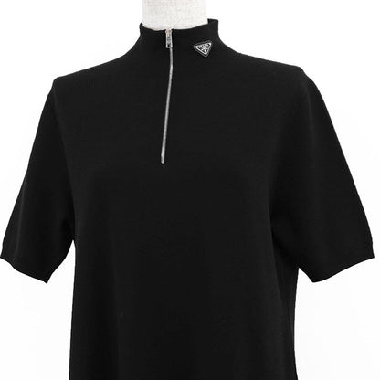 Prada Micro Knit Jersey Dress