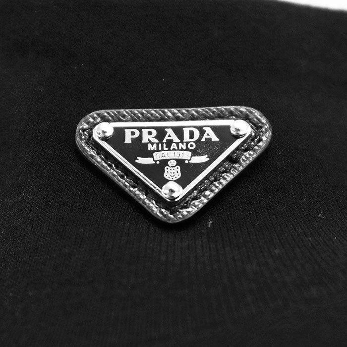 Prada Micro Knit Jersey Dress