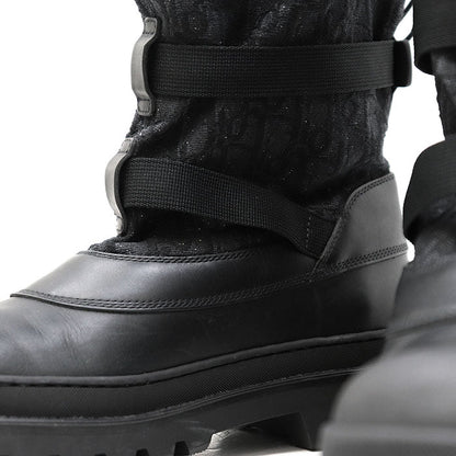 Dior Oblique Leather Jacquard Boots