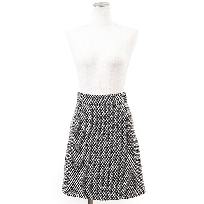 Gucci Gingham Cotton Blend Skirt