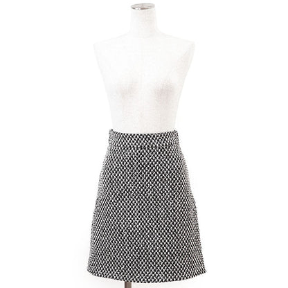 Gucci Gingham Cotton Blend Skirt