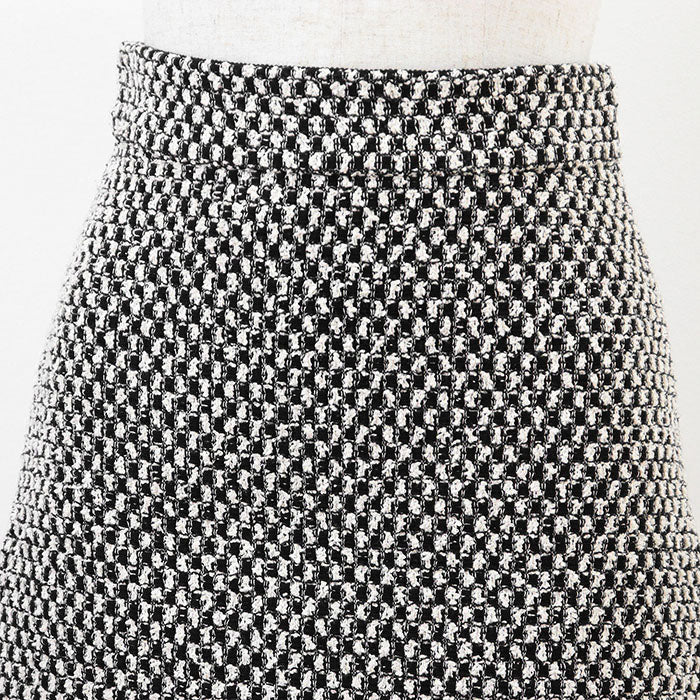 Gucci Gingham Cotton Blend Skirt