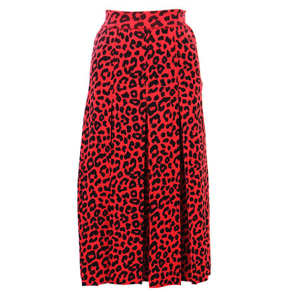 Gucci Silk Cotton Pleated Skirt
