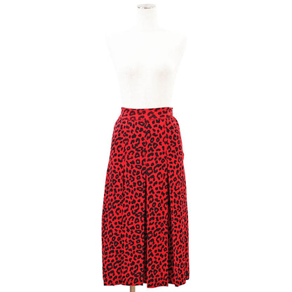Gucci Silk Cotton Pleated Skirt
