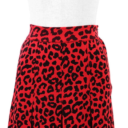 Gucci Silk Cotton Pleated Skirt