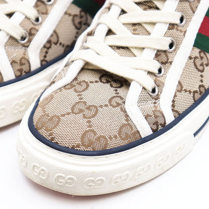 Gucci Tennis 1977 GG Canvas High Top Sneakers