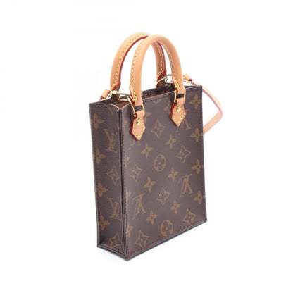 Louis Vuitton Petit Sac Plat Monogram 2way Bag