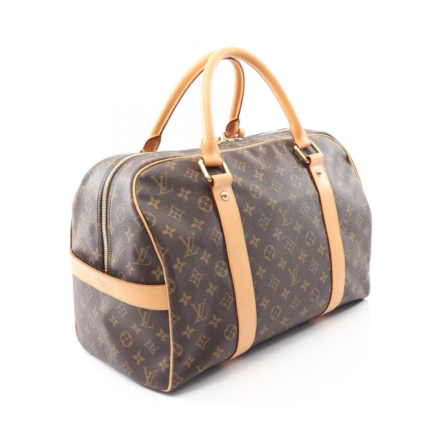 Louis Vuitton Carryall Monogram Coated Canvas Boston Bag