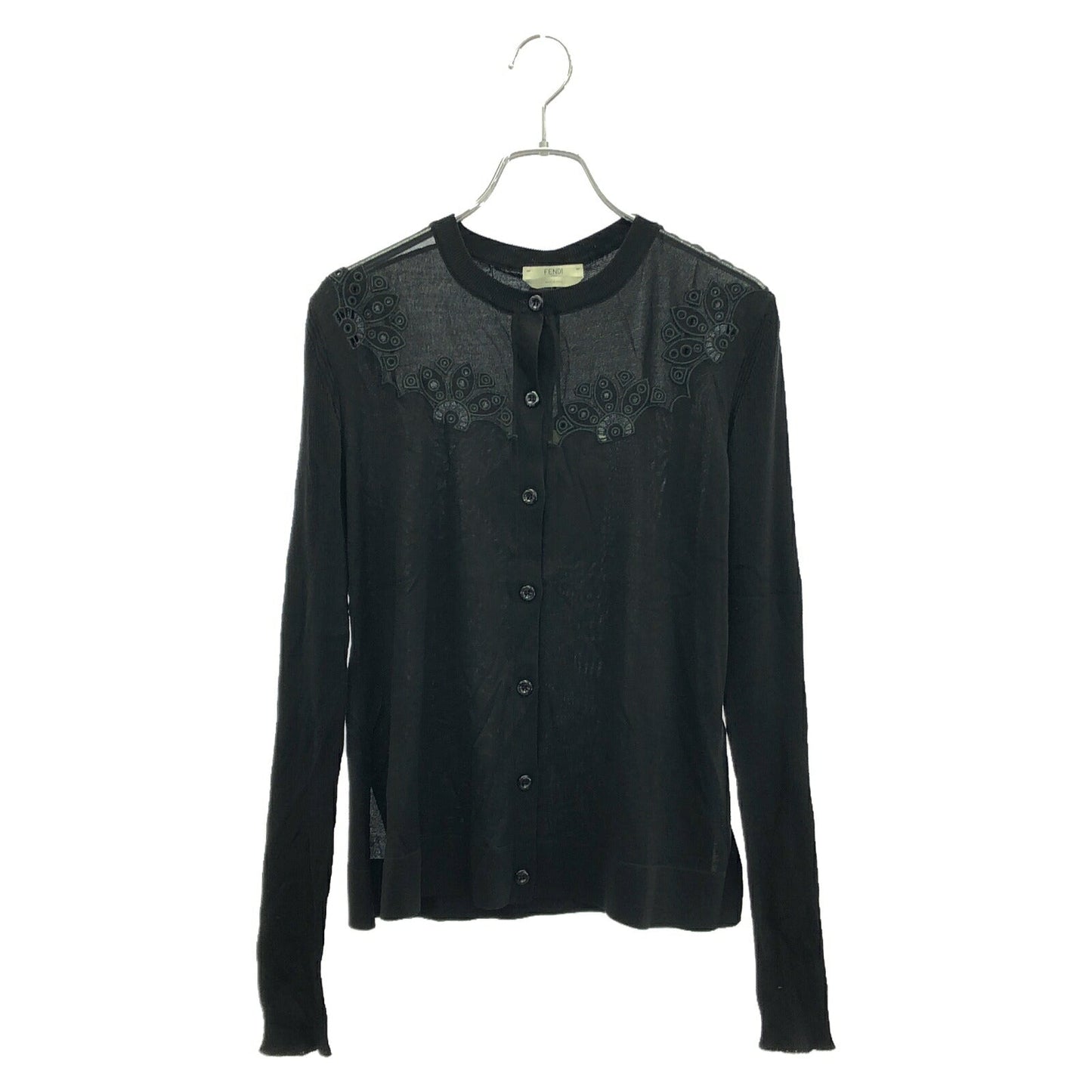 Fendi Silk Cardigan