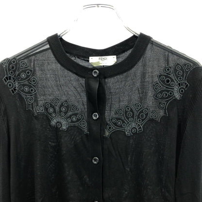 Fendi Silk Cardigan