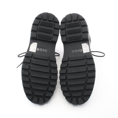 Dior Leather Canvas Boots