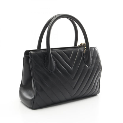 Chanel Chevron V Stitch Lambskin Handbag