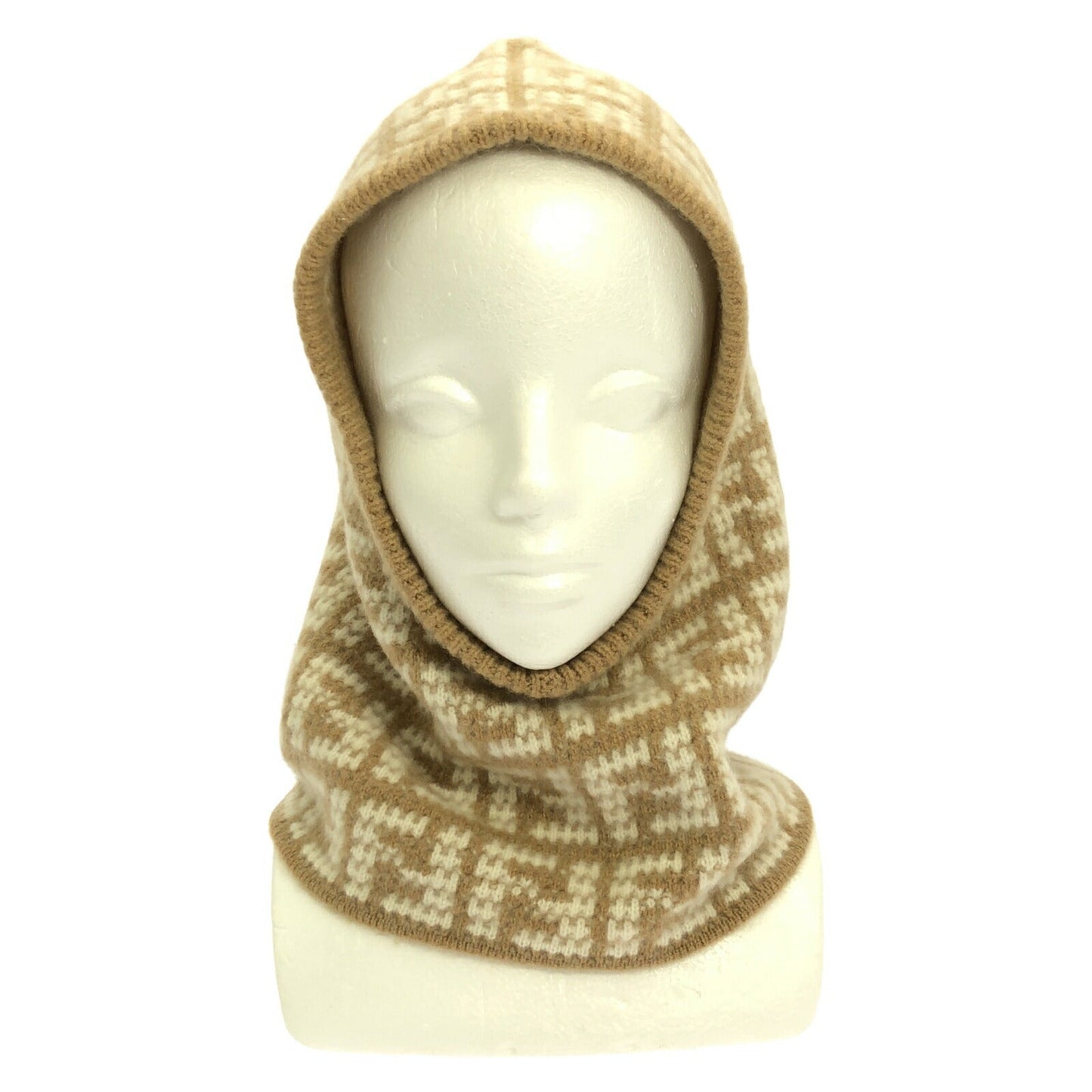 Fendi Cashmere Balaclava Hat
