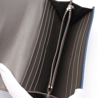 Fendi Peekaboo Leather Long Wallet