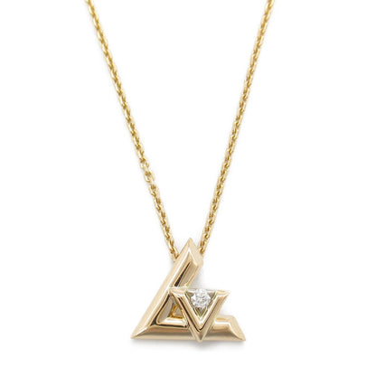 Louis Vuitton LV Volt One K18PG Diamond Necklace