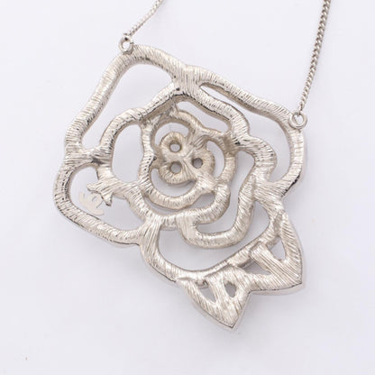 Chanel Camellia Coco Mark Necklace