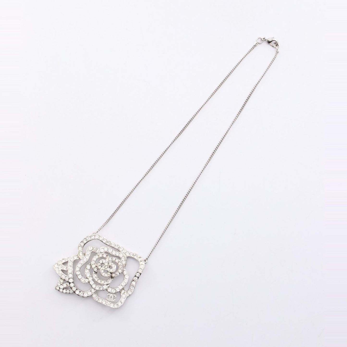 Chanel Camellia Coco Mark Necklace