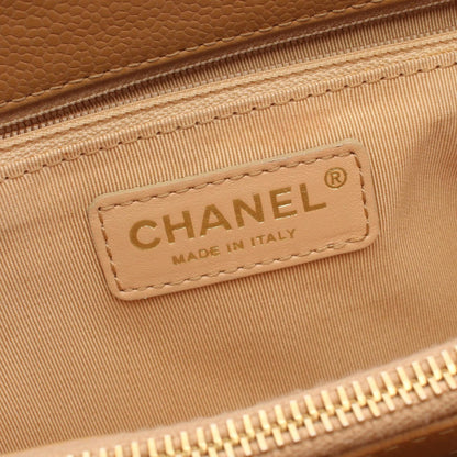 Chanel Matelasse Grand Shopping Tote Grained Calfskin Bag