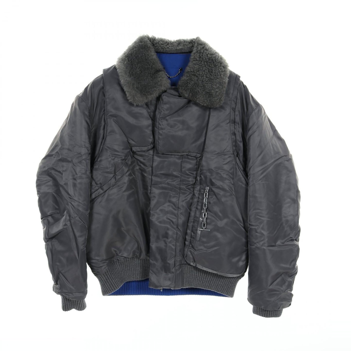 Louis Vuitton HIB08WRSL Nylon Shearling Blouson