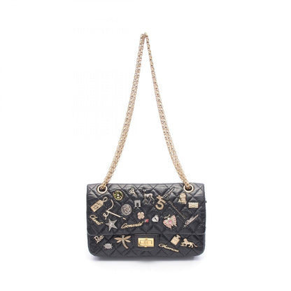 Chanel 2.55 Matelasse Mademoiselle Chain Leather Shoulder Bag