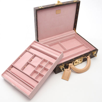 Louis Vuitton Boite Bijoux Monogram Coated Canvas Suitcase