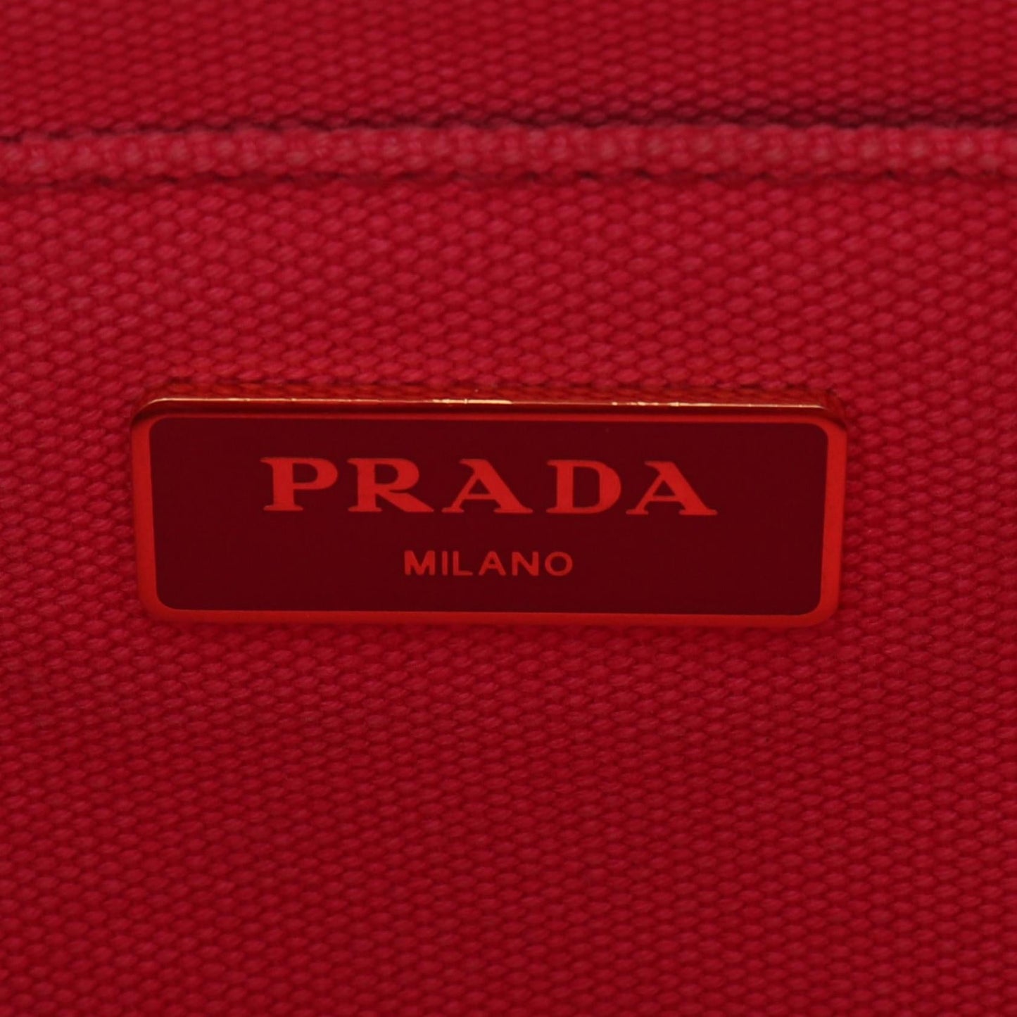 Prada CANAPA Canvas Tote Bag