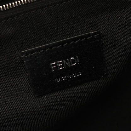 Fendi Vocabulary BLUE Nylon Leather Backpack