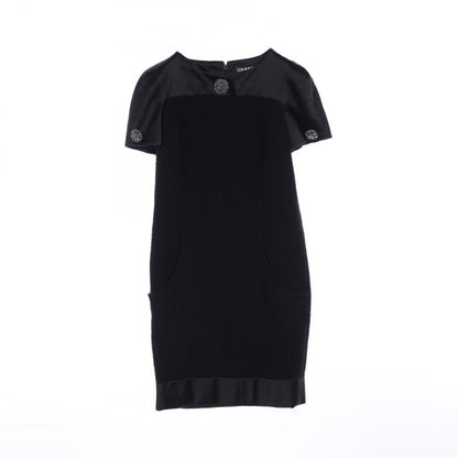 Chanel Bijoux Wool Silk Dress