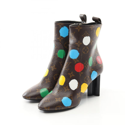 Louis Vuitton × Yayoi Kusama Monogram Coated Canvas Boots