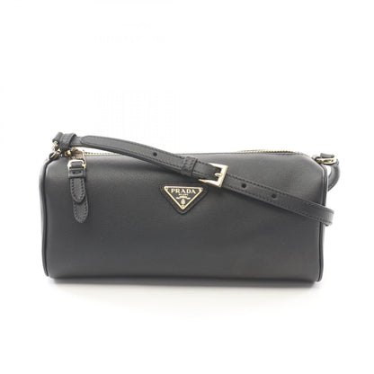 Prada SACCA Leather Shoulder Bag