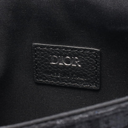Dior SADDLE Oblique Canvas Leather Waist Bag