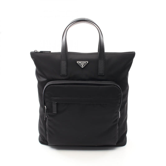 Prada TESSUTO Nylon Saffiano Leather Backpack